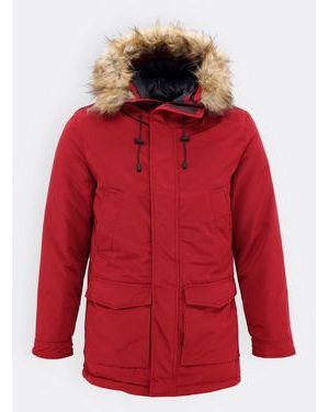 Pánská zimní bunda vínová