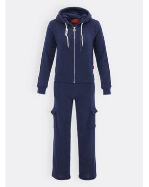 Dámská tepláková souprava tmavě modrá