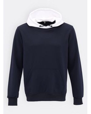 Pánska mikina s kapucňou tmavomodrá