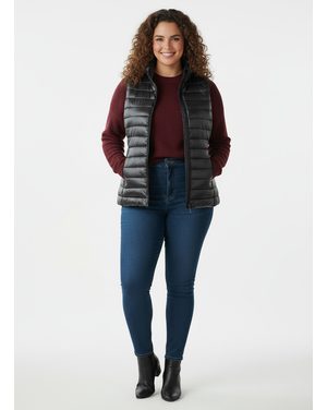 Dámská prošívaná vesta černá