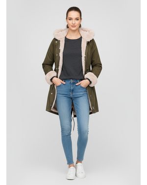 Dámska zimná bunda khaki