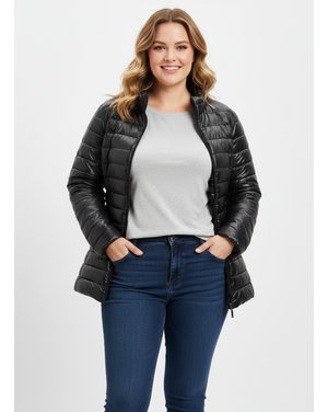 Dámska prešívaná bunda pre MOLETKY čierna