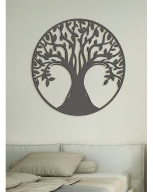 Drevený obraz strom života