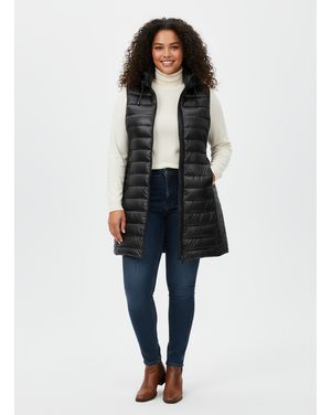 Dámska prešívaná vesta pre MOLETKY čierna