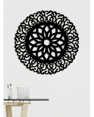 Drevená mandala Symfónia prírody