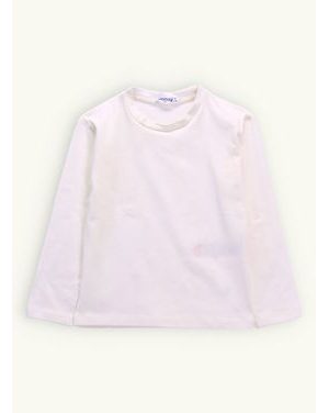 Dětské tričko bez potisku krémové