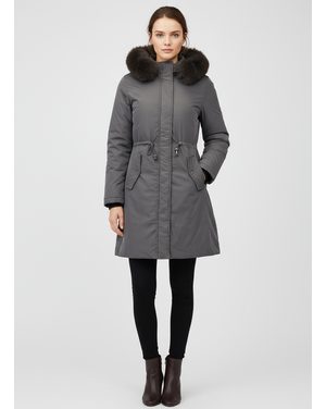 Dámska obojstranná bunda tmavozeleno-čierna