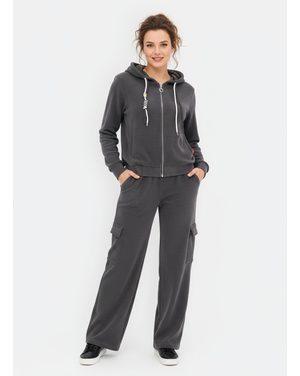Dámska tepláková súprava grafitová