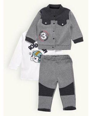 Detská súprava ROAD TRIP grafitová