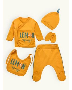 Dojčenská súprava CITRÓN žltá