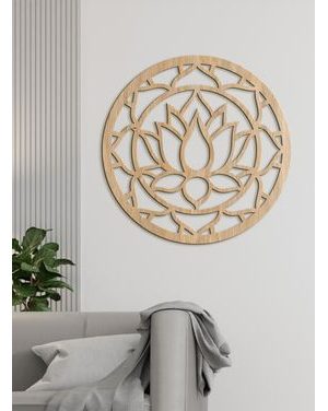 Mandala na stenu Kvet LOTOS