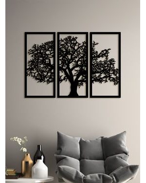 Trojdielny obraz na stenu strom života