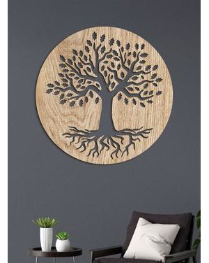 Drevený strom života Korene