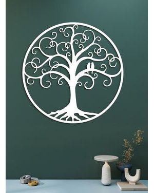 Strom života zaľúbení vtáci