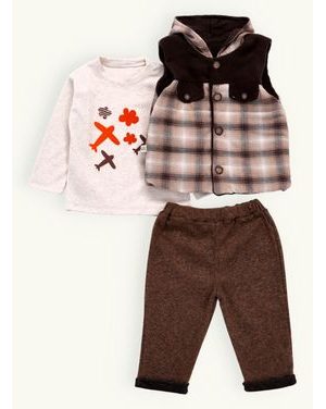 Detská súprava POĽOVNÍK hnedá