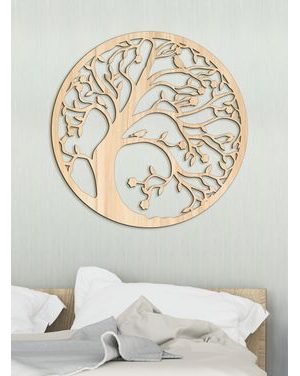 Drevená dekorácia Strom života