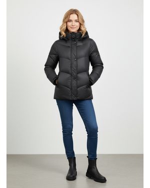 Dámská prošívaná bunda černá
