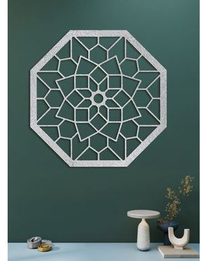 Drevená mandala na stenu LOORA