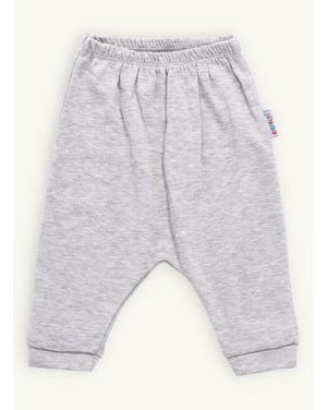 Dětské tepláky bez potisku šedé