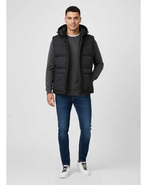 Pánska krátka vesta čierna