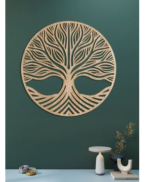 Drevený Strom života, rastu a sily