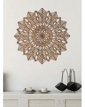 Drevená mandala LYSA