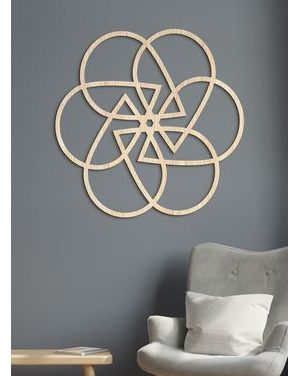 Drevená mandala TÚŽBA