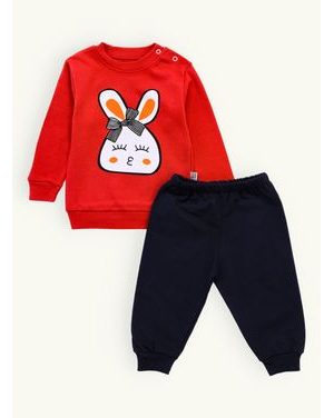 Detská súprava ZAJKO červená