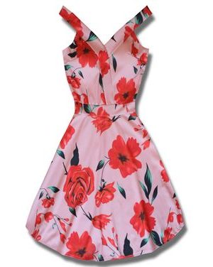 Dámske šaty ružové