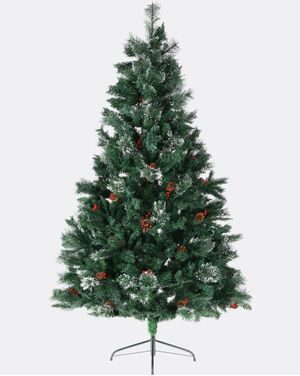 Vánoční stromek Kavkazská borovice s bobulemi a šiškami