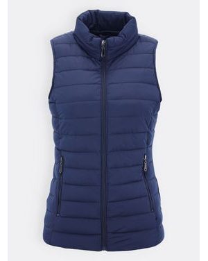 Dámská krátká vesta tmavě modrá