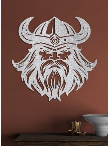 Dekoratívny drevený obraz Viking