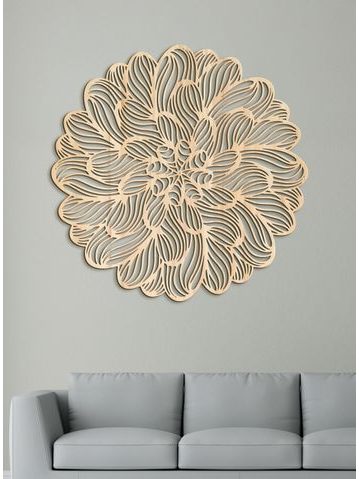 Mandala na stěně LUXUS