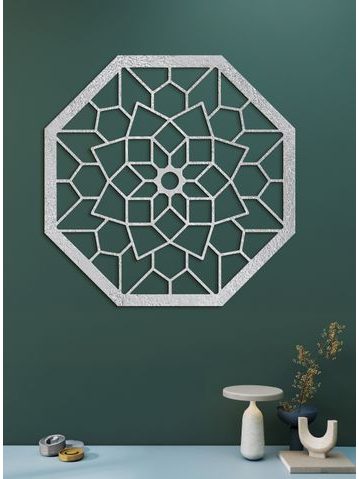 Drevená mandala na stenu LOORA