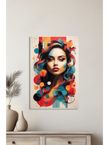 Obraz na stenu portrét ženy Pop Art