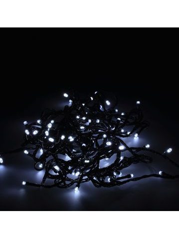 Vianočná LED reťaz - studená biela