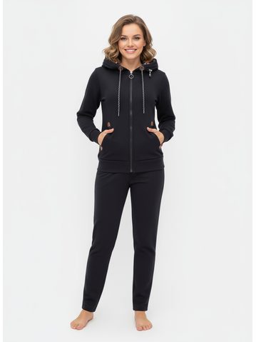 Dámska tepláková súprava čierna