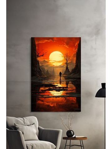 Obraz na stenu západ slnka