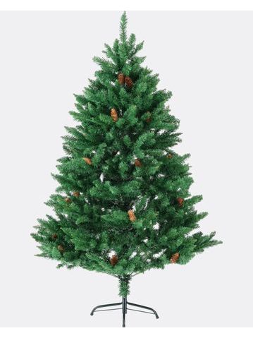 Umelý vianočný stromček Smrek Elegant so šiškami