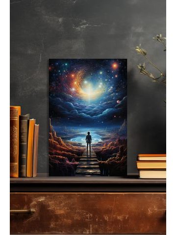 Obraz na stenu neznáma planéta