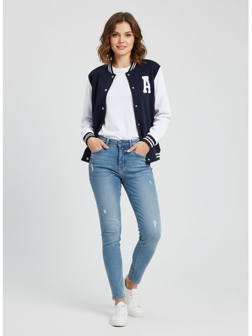 Dámská sportovní mikina tmavě modrá