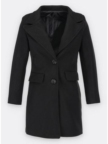 Dámsky kabát čierny