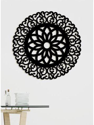 Drevená mandala Symfónia prírody