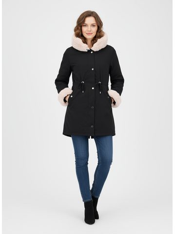 Dámska prechodno-zimná bunda čierna
