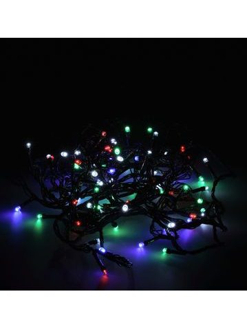 Vianočná LED reťaz - farebná