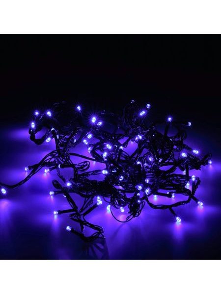 Vianočná LED reťaz - modrá