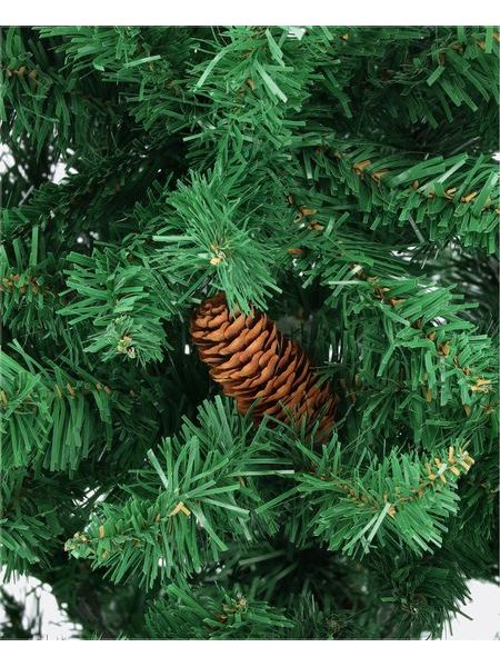 Umelý vianočný stromček Smrek Elegant so šiškami