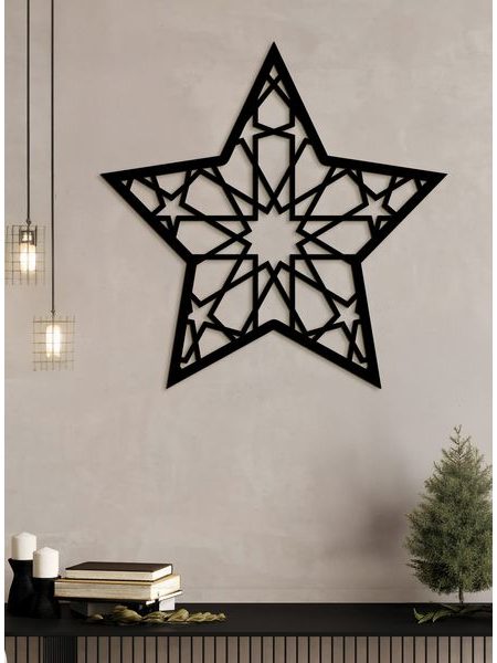 Dřevěný obraz Hvězda plná elegance