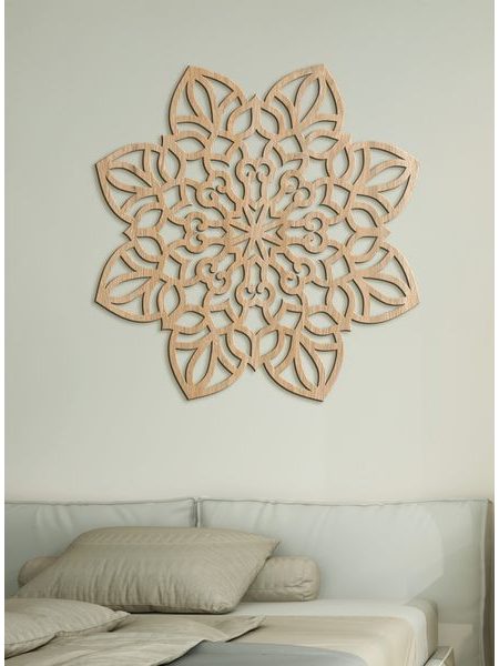 Mandala na stěně AURA