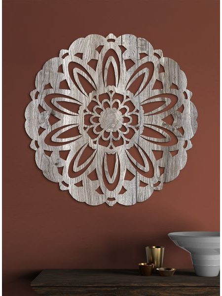Drevená mandala LUJZA